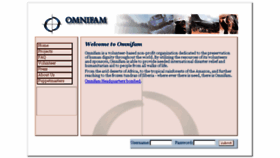 What Omnifam.org website looked like in 2016 (7 years ago)