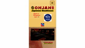 What Ohjahsteakhouse.com website looked like in 2016 (7 years ago)