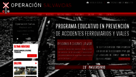 What Operacionsalvavidas.com.ar website looked like in 2016 (7 years ago)