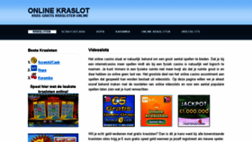 What Onlinekraslot.nl website looked like in 2016 (7 years ago)