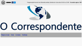 What Ocorrespondente.net website looked like in 2017 (7 years ago)