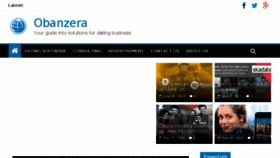What Obanzera.com website looked like in 2017 (7 years ago)