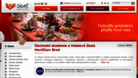 What Oahshb.cz website looked like in 2017 (7 years ago)
