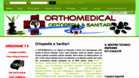 What Orthomedicaltorino.com website looked like in 2017 (7 years ago)