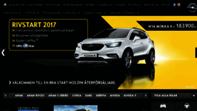 What Opel.se website looked like in 2017 (7 years ago)
