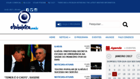 What Otabuleiro.com.br website looked like in 2017 (7 years ago)