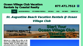 What Oceanvillageclubfl.com website looked like in 2017 (7 years ago)