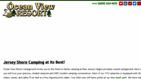 What Ovresort.com website looked like in 2017 (7 years ago)