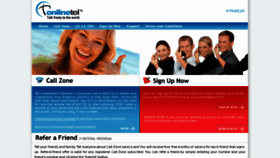 What Onlinetel.com website looked like in 2017 (7 years ago)