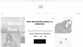 What Oaknyc.com website looked like in 2017 (7 years ago)