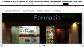 What Openfarma.com website looked like in 2017 (7 years ago)