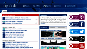What Onpsx.de website looked like in 2017 (7 years ago)