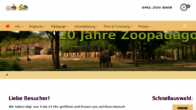 What Opel-zoo.de website looked like in 2017 (7 years ago)