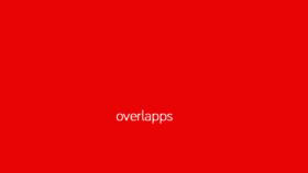 What Overlapps.com website looked like in 2017 (7 years ago)