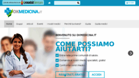 What Okmedicina.it website looked like in 2017 (7 years ago)