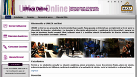 What Online.umaza.edu.ar website looked like in 2017 (7 years ago)