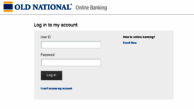 What Onlinebanking.oldnational.com website looked like in 2017 (7 years ago)