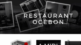 What Ocebon.fr website looked like in 2017 (7 years ago)