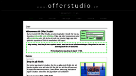 What Offerstudio.se website looked like in 2017 (7 years ago)