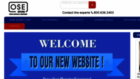 What Ose-store.com website looked like in 2017 (7 years ago)