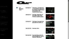 What Overrc.com website looked like in 2017 (7 years ago)