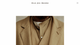 What Oldjoe.jp website looked like in 2017 (8 years ago)
