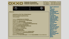 What Oxxo.de website looked like in 2017 (6 years ago)