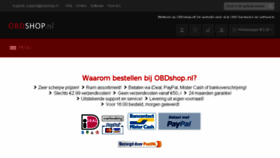What Obdshop.nl website looked like in 2017 (7 years ago)