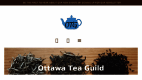 What Ottawateaguild.com website looked like in 2017 (7 years ago)