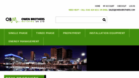 What Owen-brothers.com website looked like in 2017 (6 years ago)