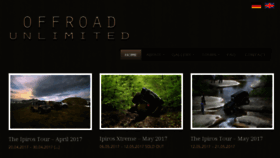 What Offroadunlimited.eu website looked like in 2017 (7 years ago)