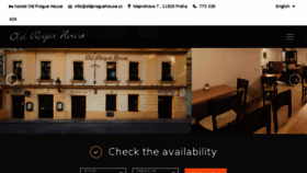 What Oldpraguehouse.com website looked like in 2017 (7 years ago)
