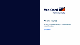 What Outlook.vanoord.com website looked like in 2017 (7 years ago)