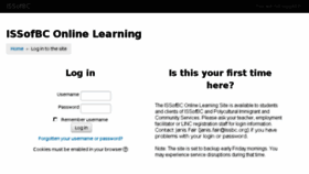 What Online-learning.issbc.org website looked like in 2017 (7 years ago)
