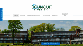 What Ogunquitriverinn.com website looked like in 2017 (6 years ago)