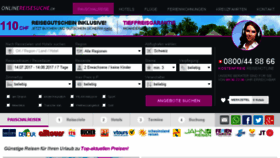 What Online-reisesuche.ch website looked like in 2017 (6 years ago)