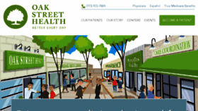 What Oakstreethealth.com website looked like in 2017 (7 years ago)