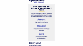 What Openaccessltd.com website looked like in 2017 (6 years ago)