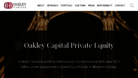 What Oakleycapital.com website looked like in 2017 (6 years ago)