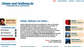 What Ostsee-und-wellness.de website looked like in 2017 (6 years ago)
