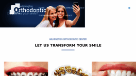 What Orthodontistwilmington.com website looked like in 2017 (6 years ago)