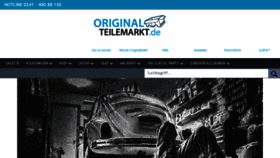 What Originalteilemarkt.de website looked like in 2017 (6 years ago)