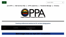 What Oregonppa.org website looked like in 2017 (7 years ago)
