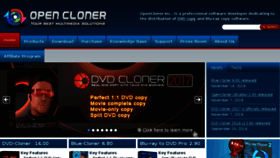 What Opencloner.com website looked like in 2017 (6 years ago)