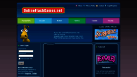 What Onlineflashgames.net website looked like in 2017 (6 years ago)