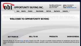 What Opportunitybuying.com website looked like in 2017 (6 years ago)