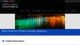 What Orienthouseistanbul.com website looked like in 2017 (6 years ago)