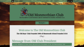 What Oldmonmothians.co.uk website looked like in 2017 (6 years ago)
