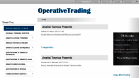 What Operativetrading.it website looked like in 2017 (6 years ago)