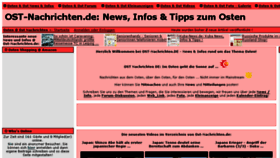 What Ost-nachrichten.de website looked like in 2017 (6 years ago)